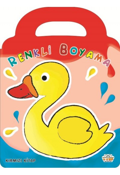 Renkli Boyama - Kırmızı Kitap