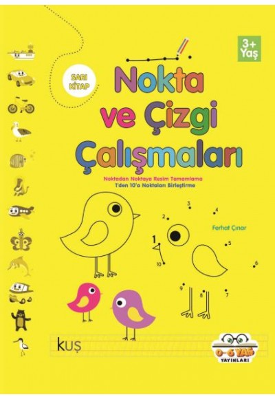 Nokta ve Çizgi Çalışmaları Sarı Kitap