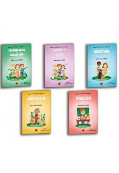 Kedi Tombi Değerler Eğitimi Seti (5 Kitap)
