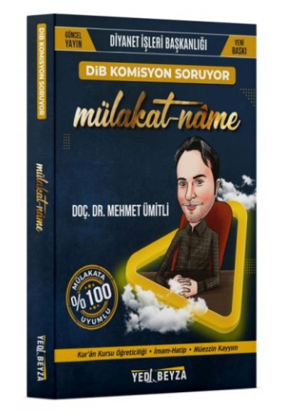 YediBeyza 2024 Dib Mülakt Kitabı Mülakatname