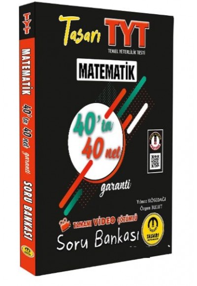 Tasarı TYT Matematik 40 ta 40 Net Soru Bankası