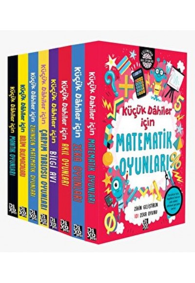 Küçük Dahiler Serisi 8 Kitap Set
