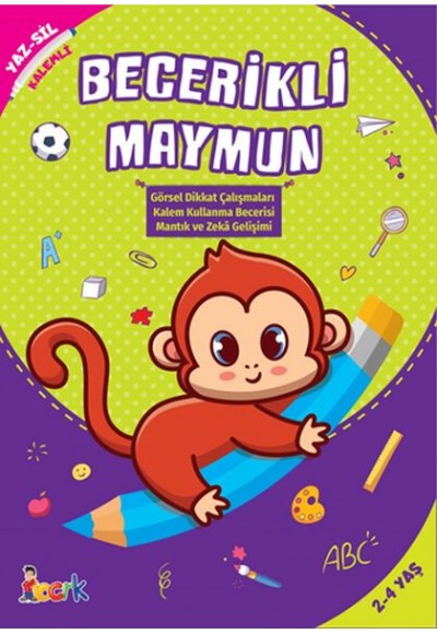 Becerikli Maymun - Yaz-Sil-Kalemli