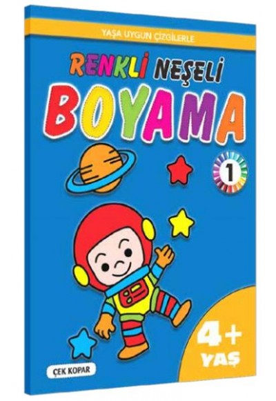 Renkli Neşeli Boyama -1 (4+Yaş)