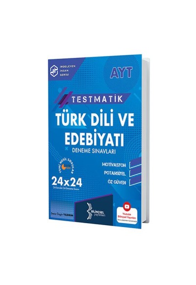 Bilinçsel 2021 AYT Testmatik Türk Dili ve Edebiyatı Deneme Sınavları