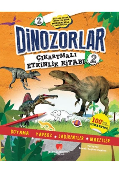 Dinozorlar Çıkartmalı Etkinlik Kitabı 2