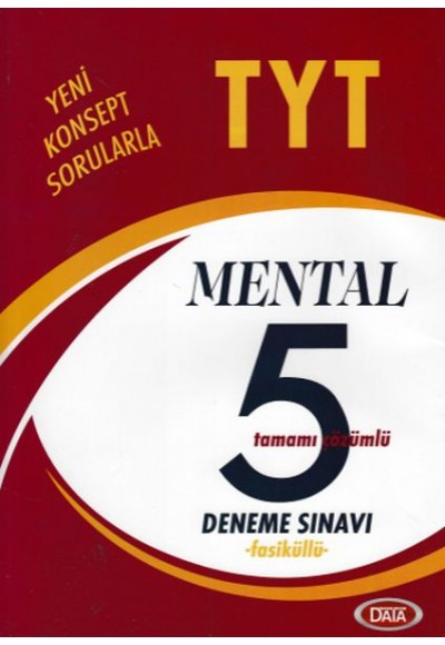 Data TYT Mental 5 Fasikül Deneme Sınavı (Yeni)