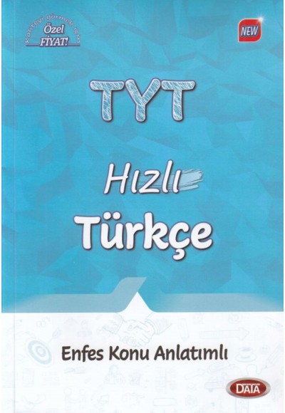 Data TYT Hızlı Türkçe Enfes Konu Anlatımlı (Yeni)