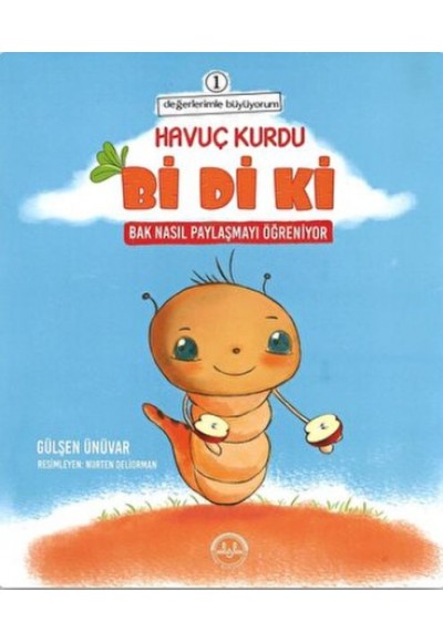 Değerlerimle Büyüyorum Havuç Kurdu Bi Di Ki (4 Kitap Takım)