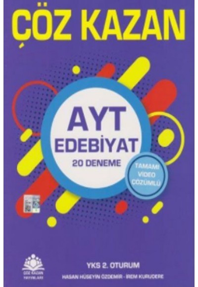 Çöz Kazan AYT Edebiyat 20 li Deneme Sınavı (Yeni)