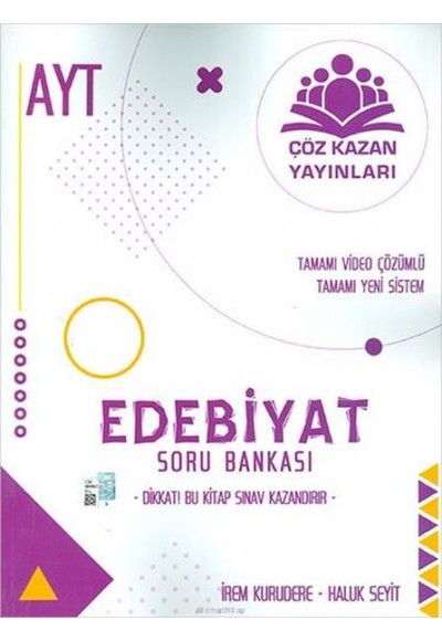 Çöz Kazan AYT Edebiyat Soru Bankası 2021 (Yeni)