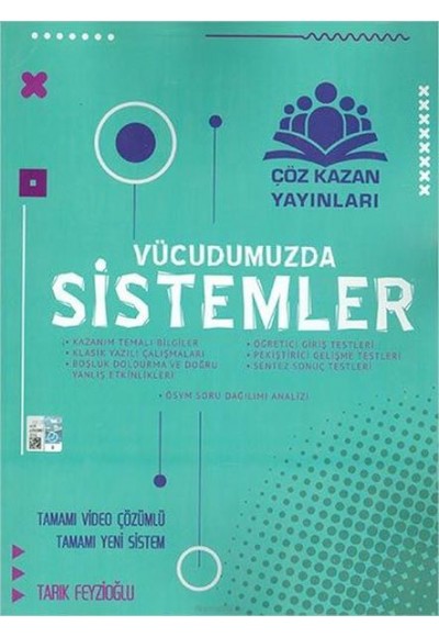 Çöz Kazan AYT Biyoloji Vücudumuzda Sistemler (Yeni)
