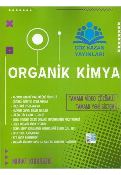 Çöz Kazan Organik Kimya - Tamamı Video Çözümlü (Yeni)