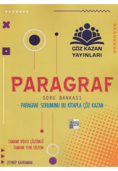 Çöz Kazan Paragraf Konu Özetli Soru Bankası (Yeni)