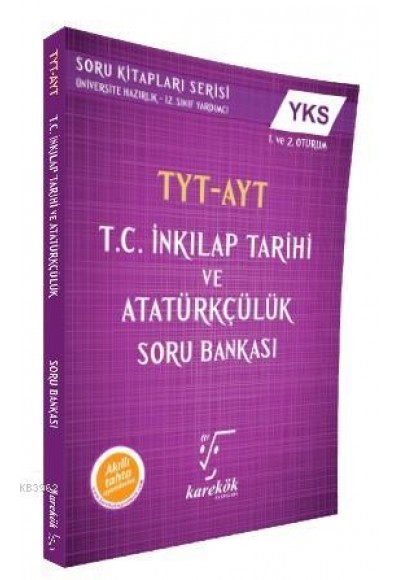 Karekök TYT-AYT TC. İnkilap Tarihi ve Atatürkçülük Soru Bankası  (Yeni)