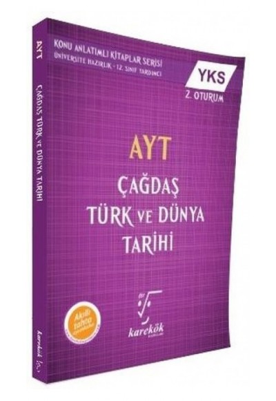 Karekök AYT- YKS 2. Oturum  Çağdaş Türk ve Dünya Tarihi (Yeni)