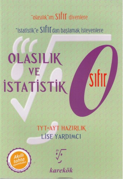 Karekök TYT - AYT Olasılık ve İstatistik Sıfır (Yeni)