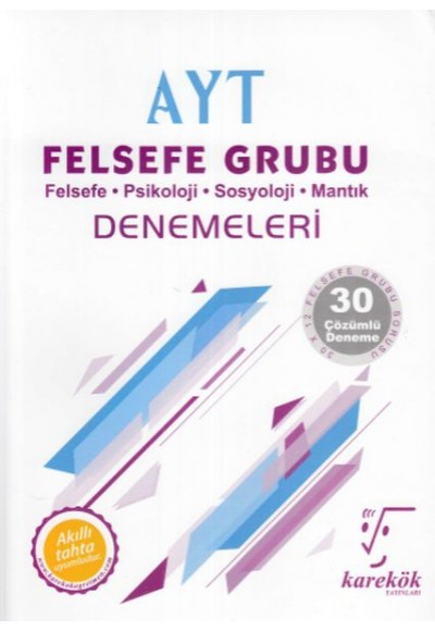 Karekök AYT Felsefe Grubu Denemeleri (Yeni)