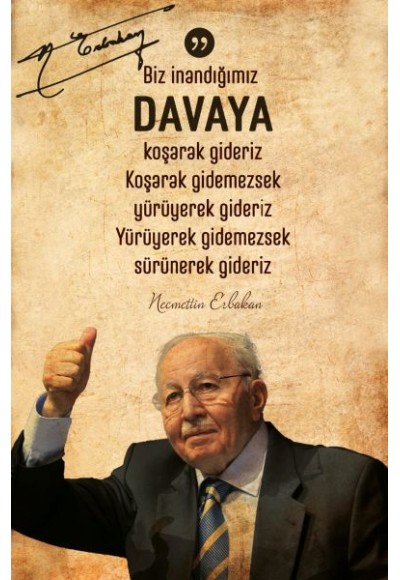 Necmettin Erbakan - Dava Adamı Ajandası 04