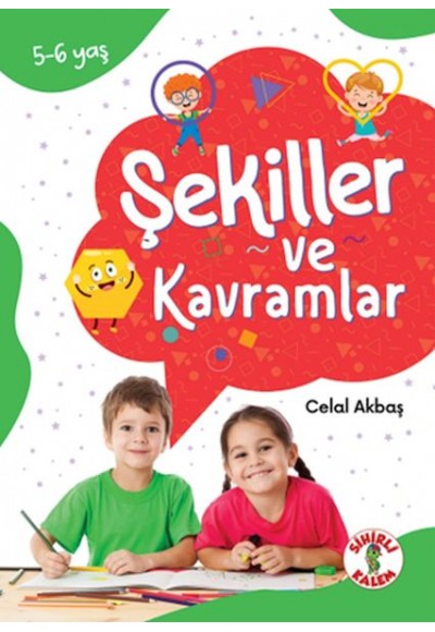 Dikkat Odaklı Etkinlik Kitabı Şekiller ve Kavramlar 5-6 Yaş