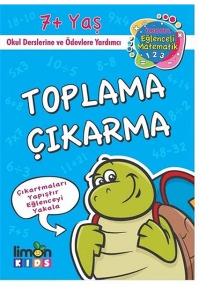 İlkokul Eğlenceli Matematik - Çıkartmalı Toplama Çıkartma