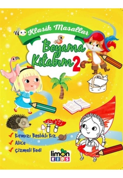 Klasik Masallar Boyama Kitabım 2