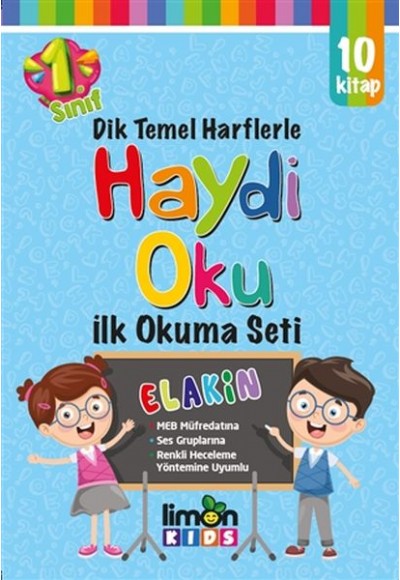 1. Sınıf Dik Temel Hartflerle Haydi Oku İlk Okuma Seti Anetil