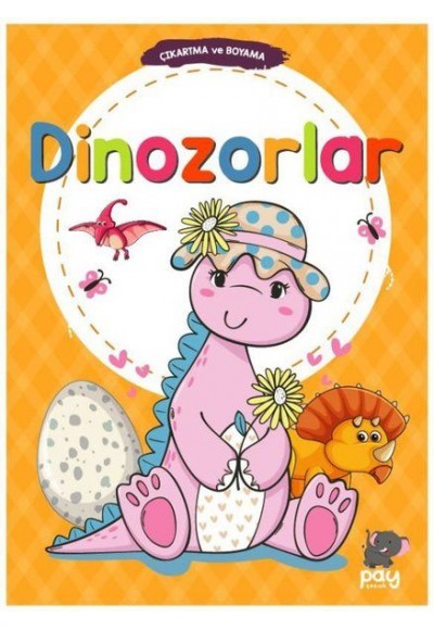 Çıkartma ve Boyama - Dinozorlar