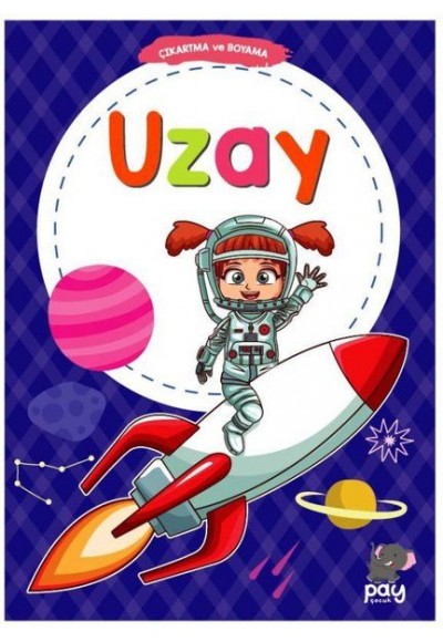 Çıkartma ve Boyama - Uzay