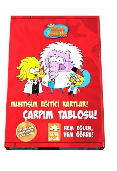 Muhtişim Eğitici Kartlar! - Çarpım Tablosu!