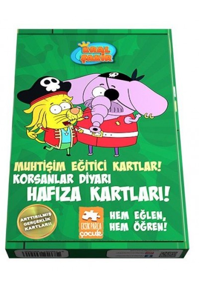 Muhtişim Eğitici Kartlar! - Korsanlar Diyarı Hafıza Kartları!