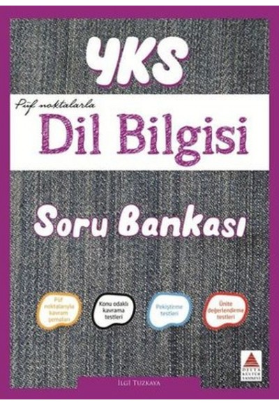 Delta YKS Püf Noktalarla Dil Bilgisi Soru Bankası (Yeni)