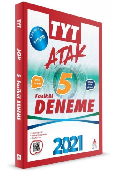 Delta Kültür TYT 5’li Fasikül Çözümlü Deneme ATAK