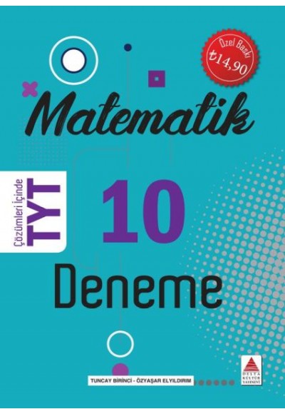 Delta Kültür TYT Matematik 10 Deneme (Yeni)