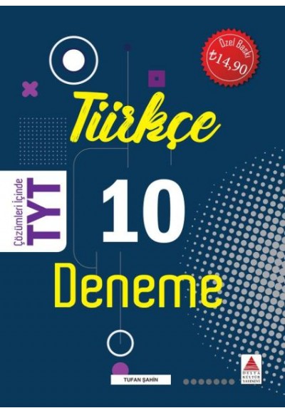 Delta Kültür TYT Türkçe 10 Deneme (Yeni)
