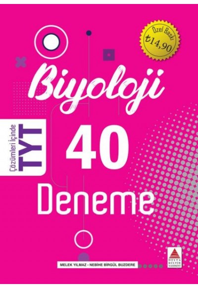 Delta Kültür TYT Biyoloji 40 Deneme(Yeni)