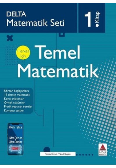 Delta Matematik Seti 1.Kitap - Herkes İçin Temel Matematik