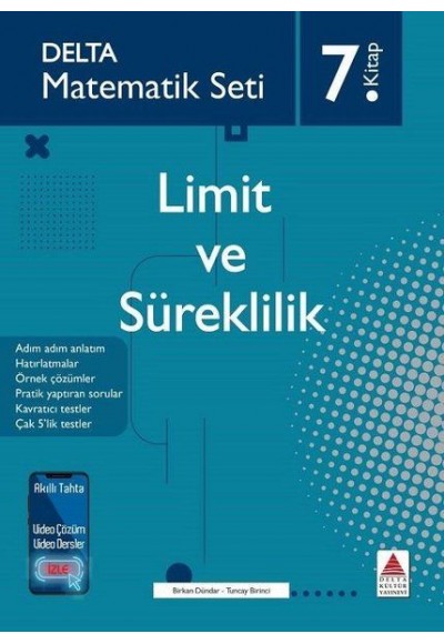 Delta Matematik Seti 7.Kitap - Limit ve Süreklilik