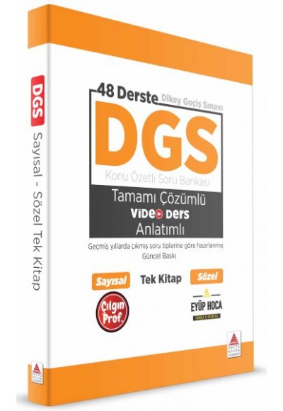 DGS Kitap Konu Özetli Soru Bankası Video Anlatımlı Tek Kitap