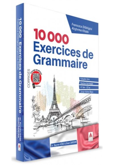 10 000 Exercices de Grammaire Fransızca Dilbilgisi Alıştırma Kitabı
