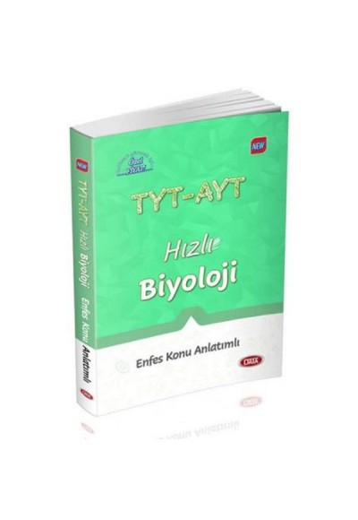 Data TYT - AYT Hızlı Biyoloji Enfes Konu Anlatımlı (Yeni)