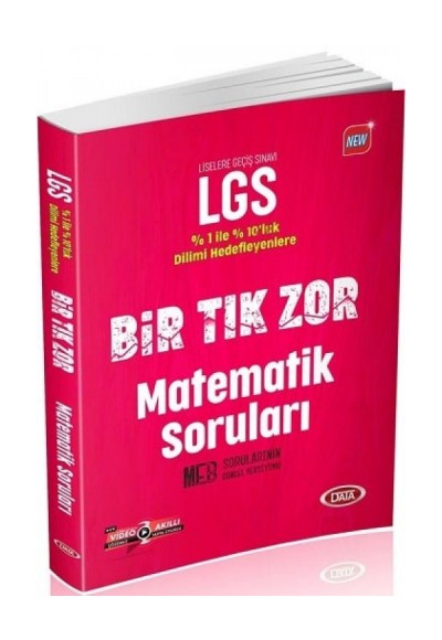 Data LGS Bir Tık Zor Matematik Soruları (Yeni)