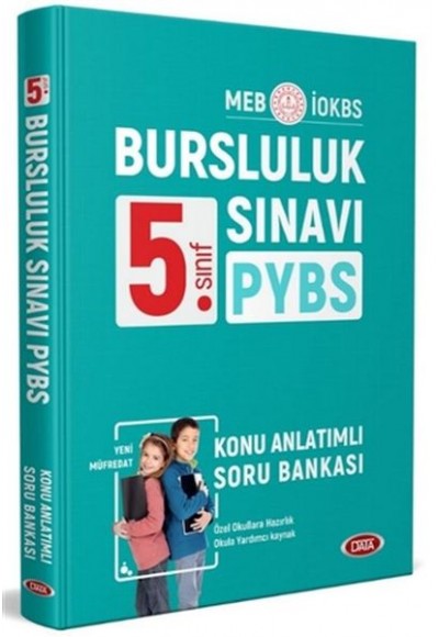 Data 5. Sınıf PYBS Bursluluk Sınavı Konu Anlatımlı Soru Bankası