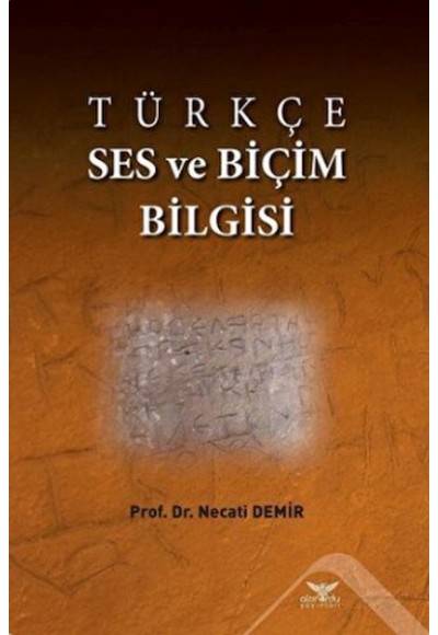 Türkçe Ses ve Biçim Bilgisi