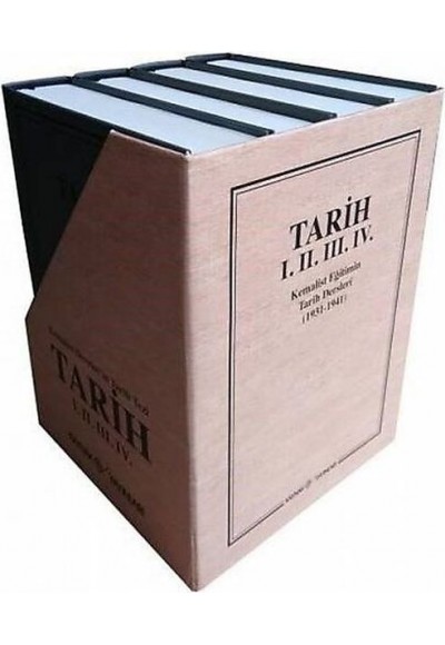 Kemalist Eğitimin Tarih Dersleri (4 Cilt Takım)