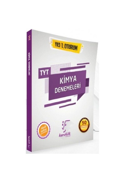 Karekök TYT Kimya Denemeleri - 50 Çözümlü Deneme (Yeni)