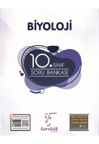 Karekök 10. Sınıf Biyoloji Soru Bankası (Yeni)