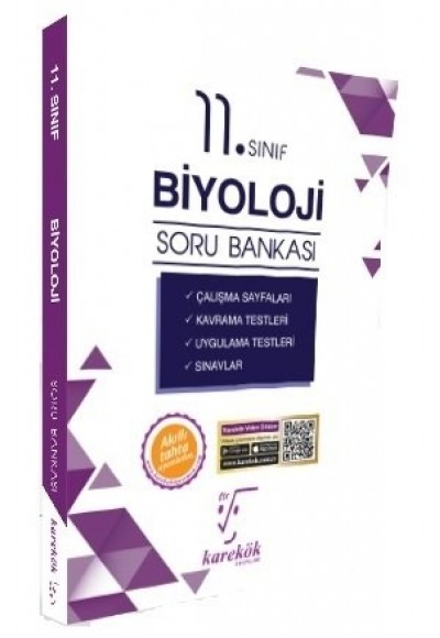 Karekök 11. Sınıf Biyoloji Soru Bankası (Yeni)