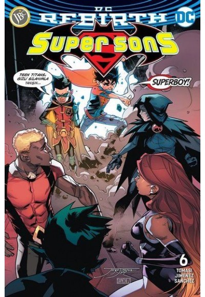 Super Sons Sayı 6 (DC Rebirth)