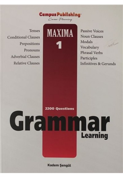 Grammar Learning - Maxima 1